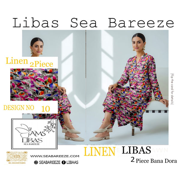 Linen Banadora 2-Piece Unstitched