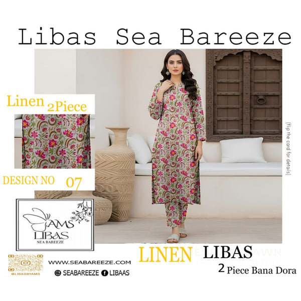 Linen Banadora 2-Piece Unstitched