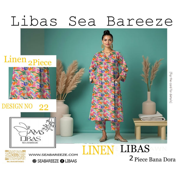 Linen Banadora 2-Piece Unstitched