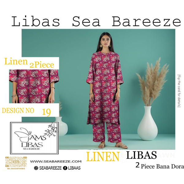 Linen Banadora 2-Piece Unstitched