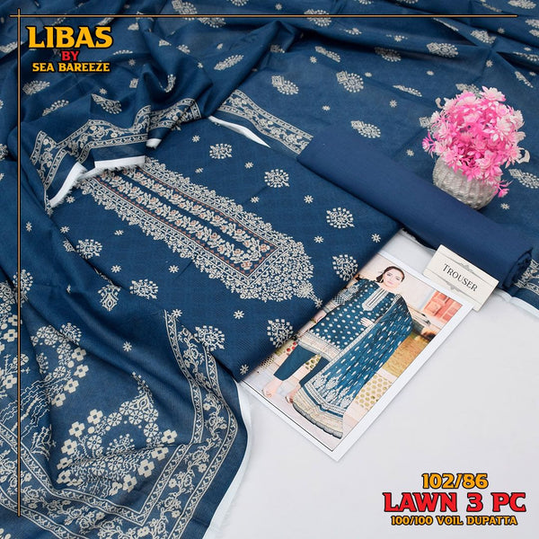 Exclusive lawn collection Digital Printed (102/86)